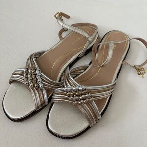 Cole Haan Metallic Sandals